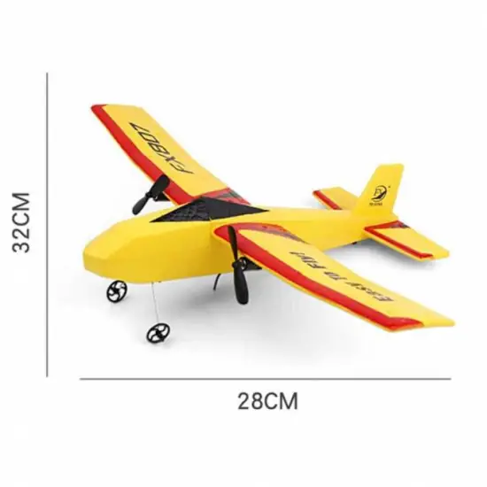 Szybowiec Fly Bear 2.4GHz RTF (rozpiętość 31cm) - żółty-1108406
