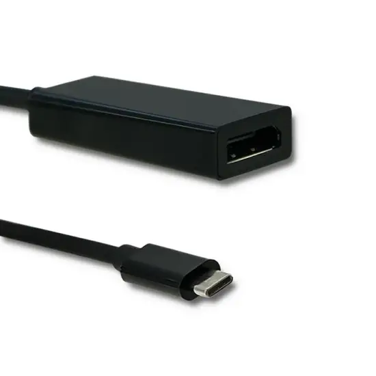 Adapter USB typ C męski/DP żeński | 4K | 23cm