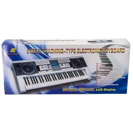 Keyboard MK-922 - duży wyświetlacz LCD, 61 klawiszy-1633981