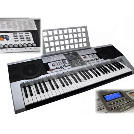 Keyboard MK-922 - duży wyświetlacz LCD, 61 klawiszy-1634000