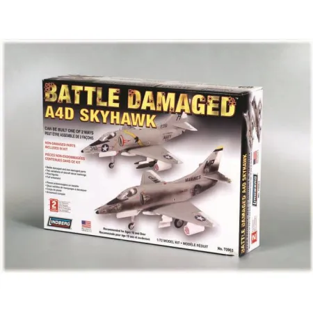 Model Plastikowy Do Sklejania Lindberg (USA) Odrzutowiec A4D Skyhawk-1635189