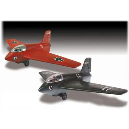 Model Plastikowy Do Sklejania Lindberg (USA) Odrzutowiec Messerschmitt ME-163 Komet-1635193