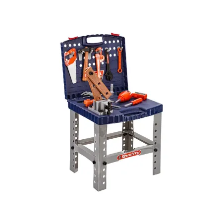 Warsztat stolarski w walizce - wiertarka, klucze, młotek-1635446