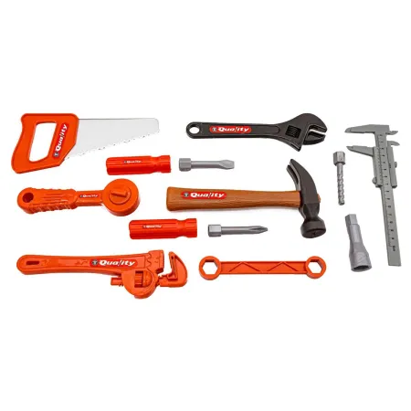 Warsztat stolarski w walizce - wiertarka, klucze, młotek-1635449