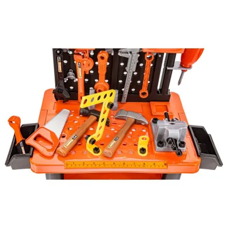 Zestaw Majsterkowicza, Warsztat stolarski - stolik, klucze, piła-1635460