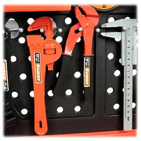 Zestaw Majsterkowicza, Warsztat stolarski - stolik, klucze, piła-1635474