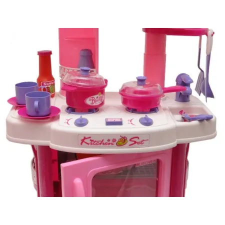 Kuchnia Z Piekarnikiem Różowa - Dźwięki, Światło, Akcesoria-1635510