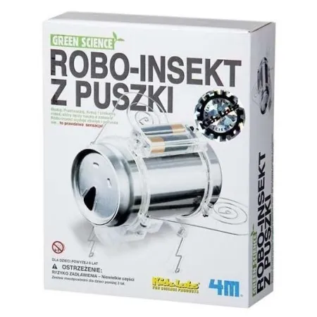 Robo - Insekt Z Puszki - edukacyjny eko-zabawa