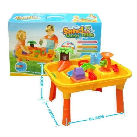 Piaskownica Wodna Basen - Stolik + Akcesoria Foremki-1635604