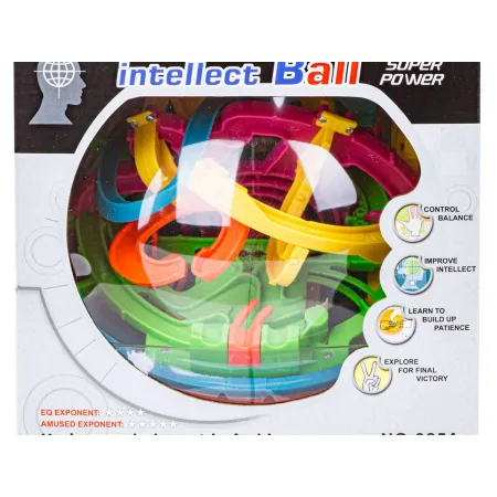 Inteligentna KULA LABIRYNT 3D - sprytna przeplatanka-1635610