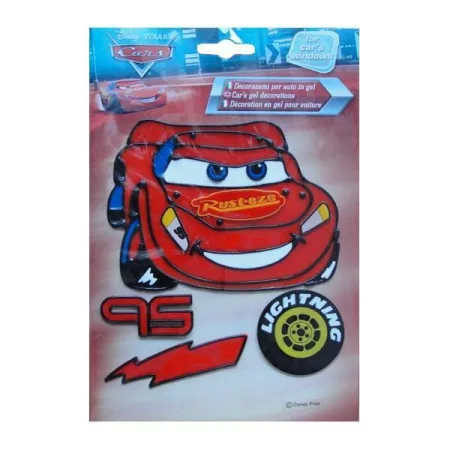Żelowa dekoracja na szybę Naklejka Nalepka Cars Auta-1635714