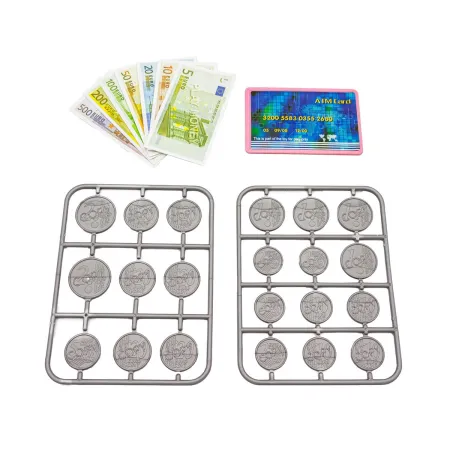 Edukacyjna kasa sklepowa- kalkulator, mikrofon, akcesoria-1635856