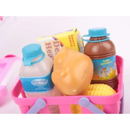 Edukacyjna kasa sklepowa- kalkulator, mikrofon, akcesoria-1635886