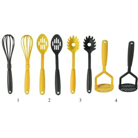 Przybory kuchenne - trzepaczka, łyżka cedzakowa, do makaronu, ugniatacz-1635896