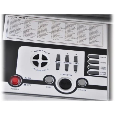 Keyboard MK-922 - duży wyświetlacz LCD, 61 klawiszy-1635940