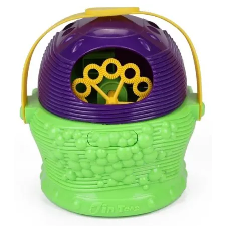 Maszynka do puszczania kolorowych baniek mydlanych + 2xuzupełniacz Bańki-1636034