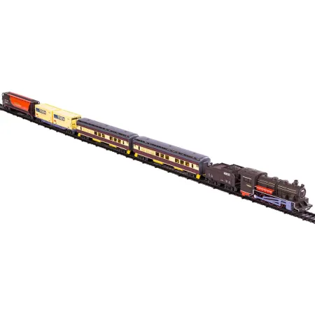 Realistyczna Kolejka Parowóz Wagony Zajazd Tory-1636221