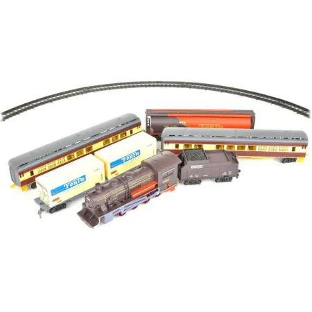 Realistyczna Kolejka Parowóz Wagony Zajazd Tory-1636226