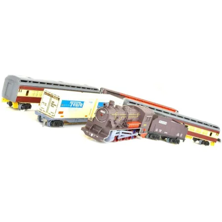 Realistyczna Kolejka Parowóz Wagony Zajazd Tory-1636227