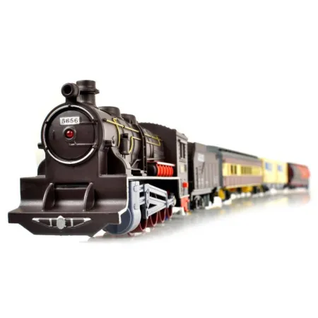 Realistyczna Kolejka Parowóz Wagony Zajazd Tory-1636230