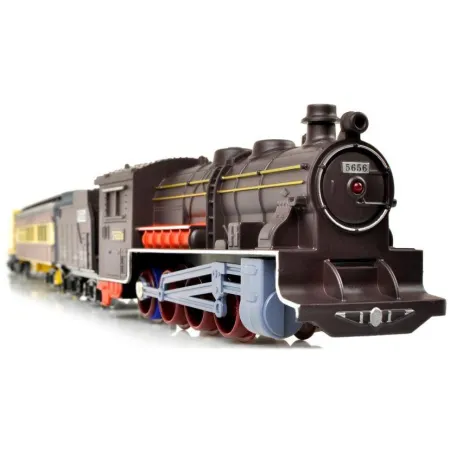 Realistyczna Kolejka Parowóz Wagony Zajazd Tory-1636232