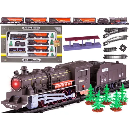 Realistyczna Kolejka Fenfa - Parowóz + Cysterny