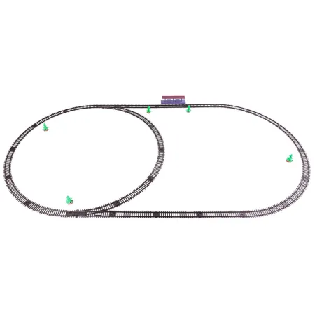 Realistyczna Kolejka Fenfa - Parowóz + Cysterny-1636240