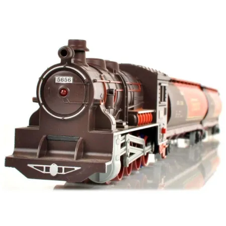 Realistyczna Kolejka Fenfa - Parowóz + Cysterny-1636244