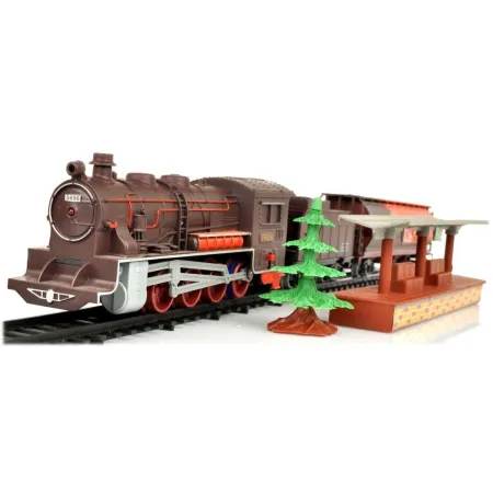 Realistyczna Kolejka Fenfa - Parowóz + Cysterny-1636249