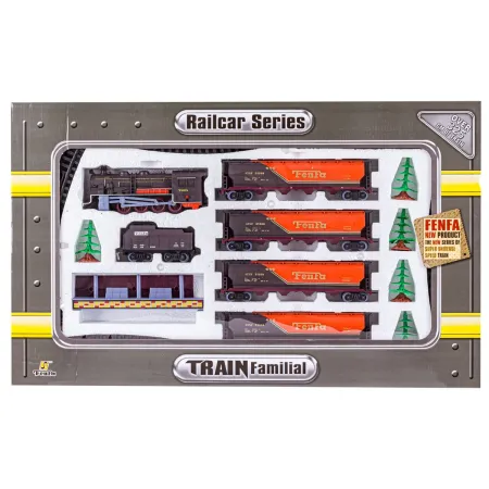 Realistyczna Kolejka Fenfa - Parowóz + Cysterny-1636251