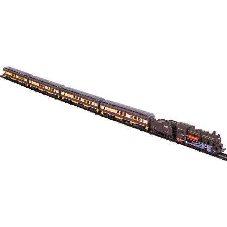 Realistyczna Kolejka Fenfa - Parowóz + Wagony Pasażerskie-1636262