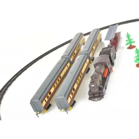 Realistyczna Kolejka Fenfa - Parowóz + Wagony Pasażerskie-1636264