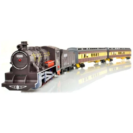 Realistyczna Kolejka Fenfa - Parowóz + Wagony Pasażerskie-1636266