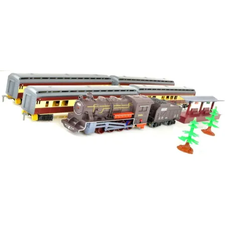 Realistyczna Kolejka Fenfa - Parowóz + Wagony Pasażerskie-1636267