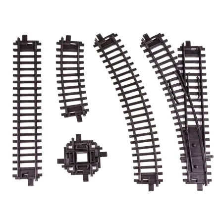 Realistyczna Kolejka Fenfa - Parowóz + Wagony Towarowe-1636279