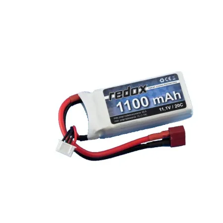 Pakiet LiPo Redox 1100 mAh 11,1V 20C