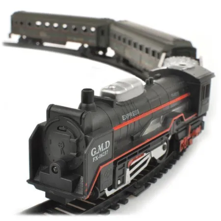 Realistyczna, Elektryczna Kolejka - Parowóz + Wagony-1636347