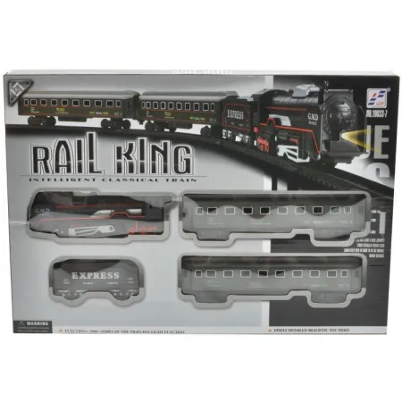 Realistyczna, Elektryczna Kolejka - Parowóz + Wagony-1636353