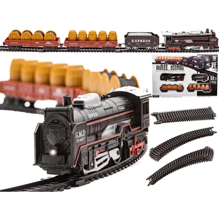 Realistyczna Kolejka Parowóz, Wagony, Światło