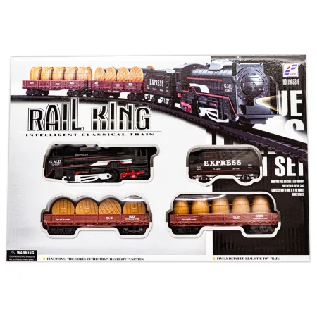 Realistyczna Kolejka Parowóz, Wagony, Światło-1636361