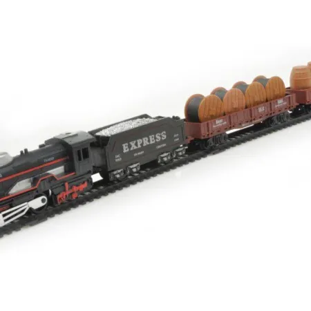 Realistyczna Kolejka Parowóz, Wagony, Światło-1636363