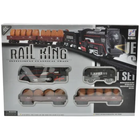 Realistyczna Kolejka Parowóz, Wagony, Światło-1636366