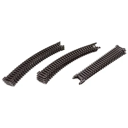 Kolejka Rail King Parowóz + 3 Wagony-1636372