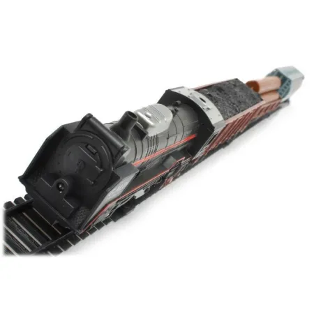 Kolejka Rail King Parowóz + 3 Wagony-1636382