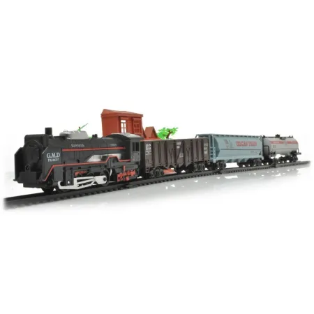 Elektryczna Kolejka Rail King, Parowóz + 3 Wagony-1636420