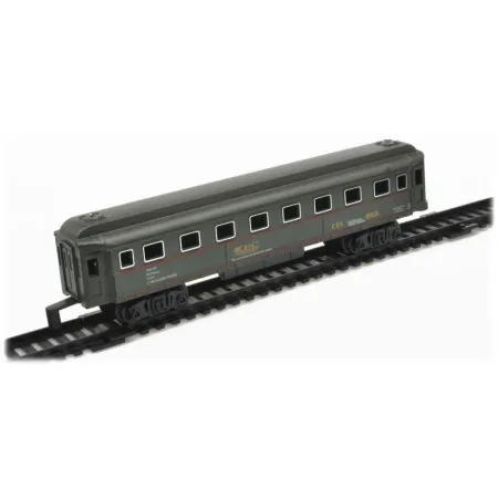 Elektryczna Kolejka - Parowóz + Wagony Pasażerskie-1636447