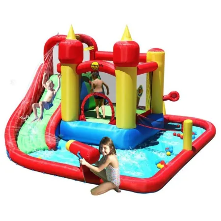 Wodne Szaleństwo 9w1 Dmuchaniec Zamek Dmuchany HappyHop Zjeżdzalnia Trampolina