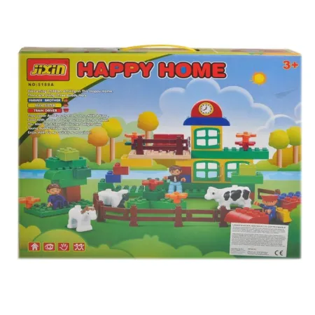 Edukacyjne Klocki 5188A - Bez Ludzików-1636631