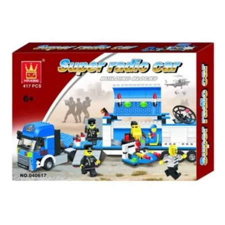 Edukacyjne Klocki - Policja - Zestaw Policyjny-1636633