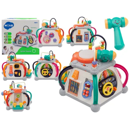 Multikostka HOLA Bryła Piramida Edukacyjna - multicentrum edukacji malucha